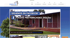 Desktop Screenshot of casasprefabricadassiglo21.com